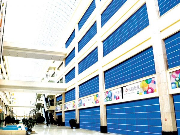 无机布防火卷帘案例