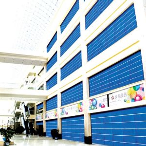 无机布防火卷帘案例